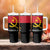 Angola Country Flag Tumbler With Handle Virtus Unita Fortior