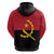 Angola Country Flag Zip Hoodie Virtus Unita Fortior