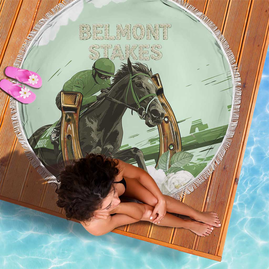 158th Anniversary Belmont Horse Racing Beach Blanket Run for the Carnations