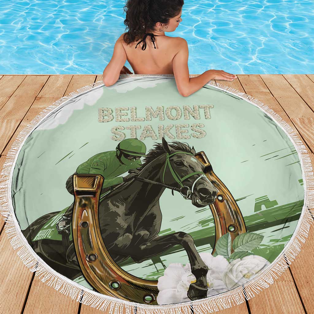 158th Anniversary Belmont Horse Racing Beach Blanket Run for the Carnations