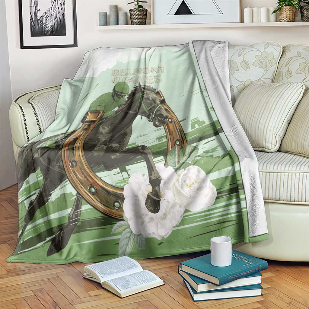 158th Anniversary Belmont Horse Racing Blanket Run for the Carnations