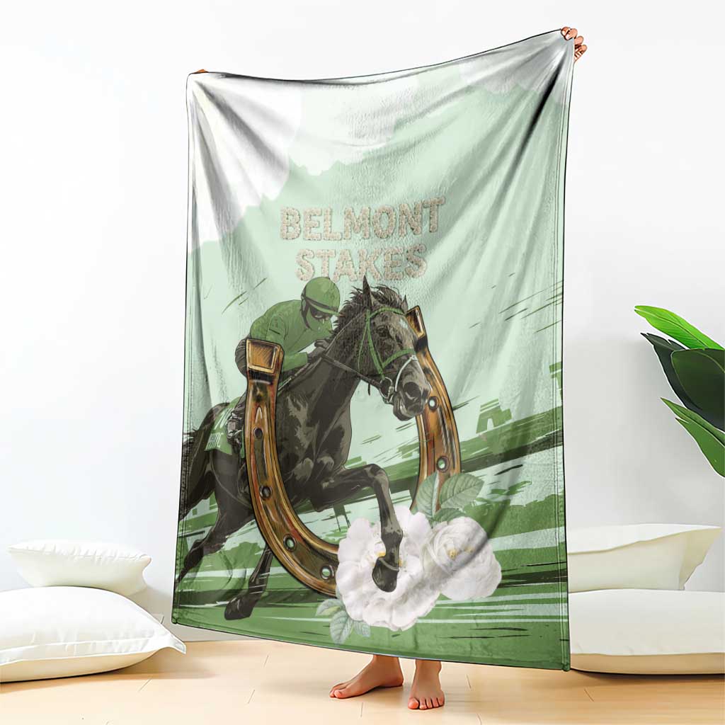 158th Anniversary Belmont Horse Racing Blanket Run for the Carnations