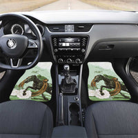 158th Anniversary Belmont Horse Racing Car Mats Run for the Carnations