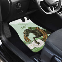 158th Anniversary Belmont Horse Racing Car Mats Run for the Carnations