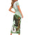158th Anniversary Belmont Horse Racing Family Matching Short Sleeve Bodycon Dress and Hawaiian Shirt Run for the Carnations