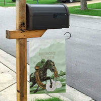 158th Anniversary Belmont Horse Racing Garden Flag Run for the Carnations