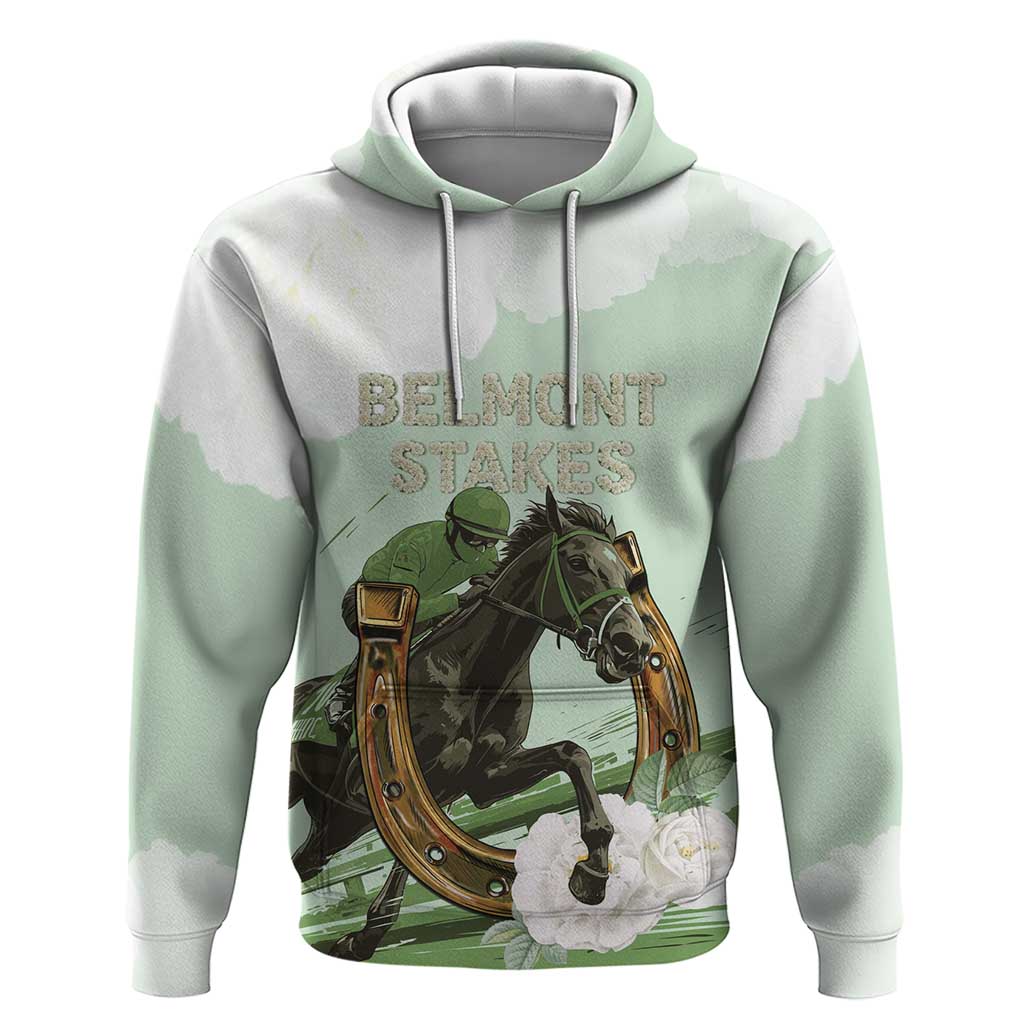 158th Anniversary Belmont Horse Racing Hoodie Run for the Carnations