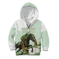 158th Anniversary Belmont Horse Racing Kid Hoodie Run for the Carnations
