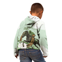 158th Anniversary Belmont Horse Racing Kid Hoodie Run for the Carnations