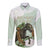 158th Anniversary Belmont Horse Racing Long Sleeve Button Shirt Run for the Carnations