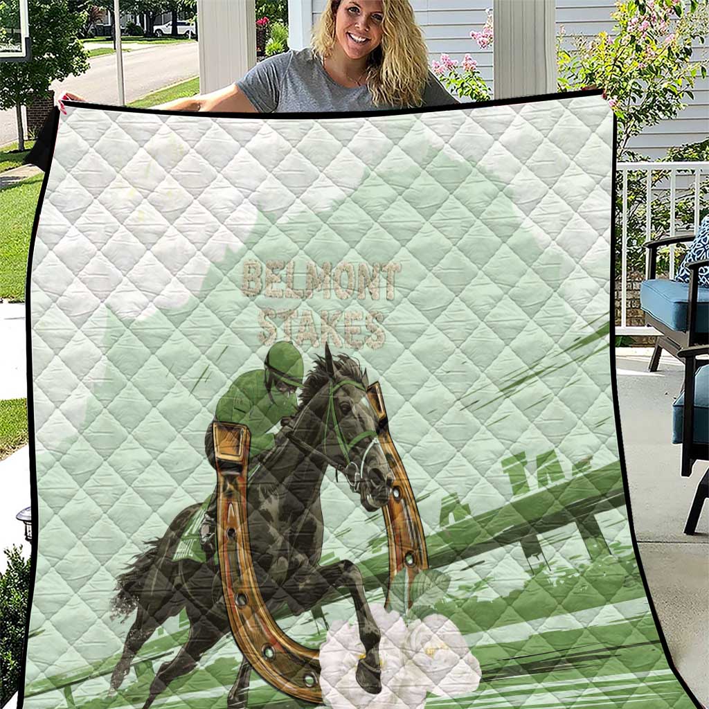 158th Anniversary Belmont Horse Racing Quilt Run for the Carnations