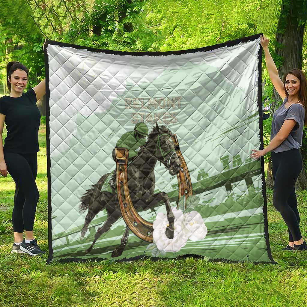 158th Anniversary Belmont Horse Racing Quilt Run for the Carnations