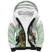 158th Anniversary Belmont Horse Racing Sherpa Hoodie Run for the Carnations