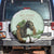 158th Anniversary Belmont Horse Racing Spare Tire Cover Run for the Carnations