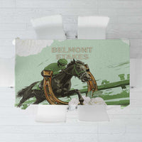 158th Anniversary Belmont Horse Racing Tablecloth Run for the Carnations