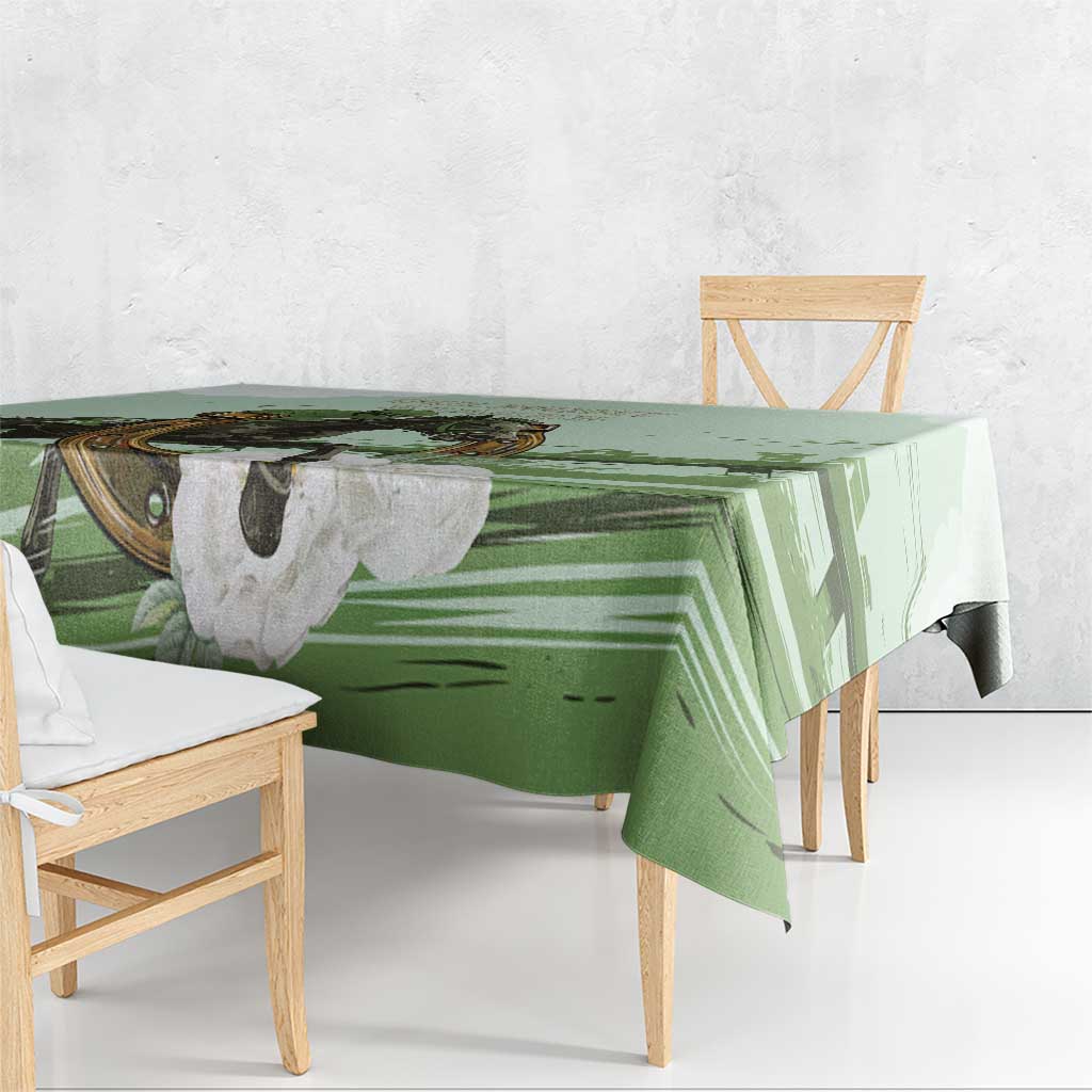 158th Anniversary Belmont Horse Racing Tablecloth Run for the Carnations