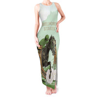158th Anniversary Belmont Horse Racing Tank Maxi Dress Run for the Carnations