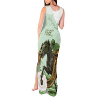 158th Anniversary Belmont Horse Racing Tank Maxi Dress Run for the Carnations
