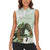 158th Anniversary Belmont Horse Racing Women Sleeveless Polo Shirt Run for the Carnations