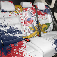 Ra Hachiri 976 Back Car Seat Cover Mayotte Map With Ylang Ylang