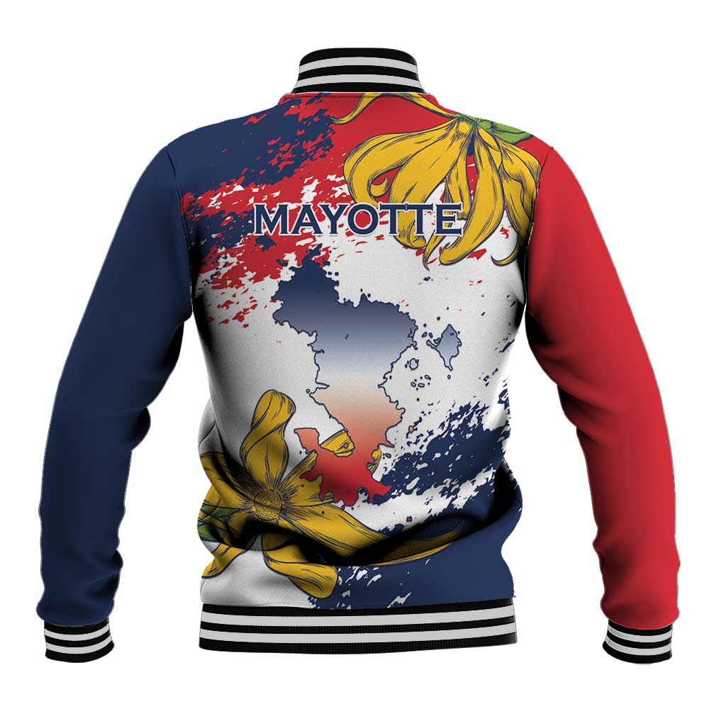 Ra Hachiri 976 Baseball Jacket Mayotte Map With Ylang Ylang