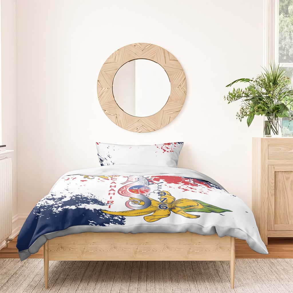 Ra Hachiri 976 Bedding Set Mayotte Map With Ylang Ylang