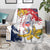 Ra Hachiri 976 Blanket Mayotte Map With Ylang Ylang