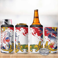 Ra Hachiri 976 4 in 1 Can Cooler Tumbler Mayotte Map With Ylang Ylang