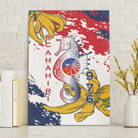 Ra Hachiri 976 Canvas Wall Art Mayotte Map With Ylang Ylang