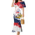 Ra Hachiri 976 Family Matching Mermaid Dress and Hawaiian Shirt Mayotte Map With Ylang Ylang