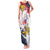 Ra Hachiri 976 Family Matching Tank Maxi Dress and Hawaiian Shirt Mayotte Map With Ylang Ylang