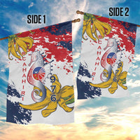 Ra Hachiri 976 Garden Flag Mayotte Map With Ylang Ylang