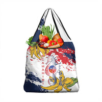 Ra Hachiri 976 Grocery Bag Mayotte Map With Ylang Ylang