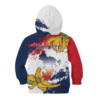 Ra Hachiri 976 Kid Hoodie Mayotte Map With Ylang Ylang