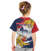 Ra Hachiri 976 Kid T Shirt Mayotte Map With Ylang Ylang