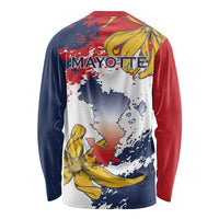 Ra Hachiri 976 Long Sleeve Shirt Mayotte Map With Ylang Ylang