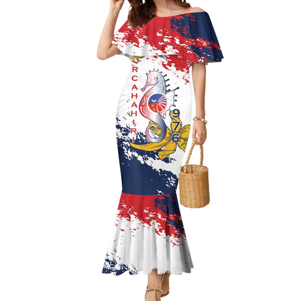 Ra Hachiri 976 Mermaid Dress Mayotte Map With Ylang Ylang