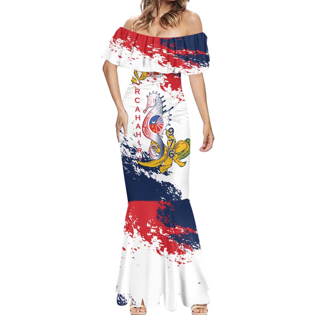 Ra Hachiri 976 Mermaid Dress Mayotte Map With Ylang Ylang