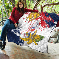 Ra Hachiri 976 Quilt Mayotte Map With Ylang Ylang