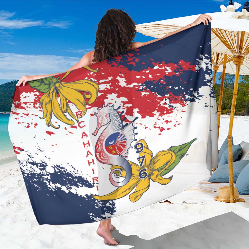 Ra Hachiri 976 Sarong Mayotte Map With Ylang Ylang