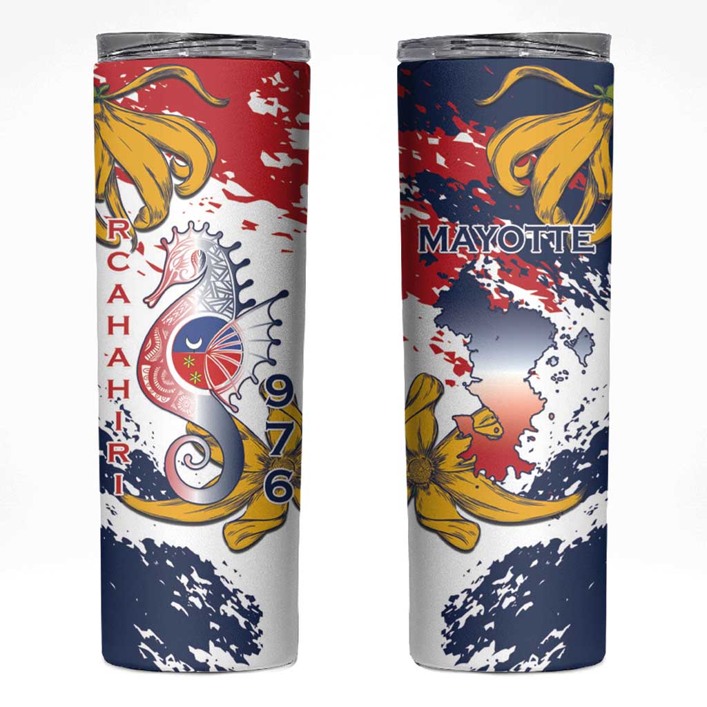 Ra Hachiri 976 Skinny Tumbler Mayotte Map With Ylang Ylang