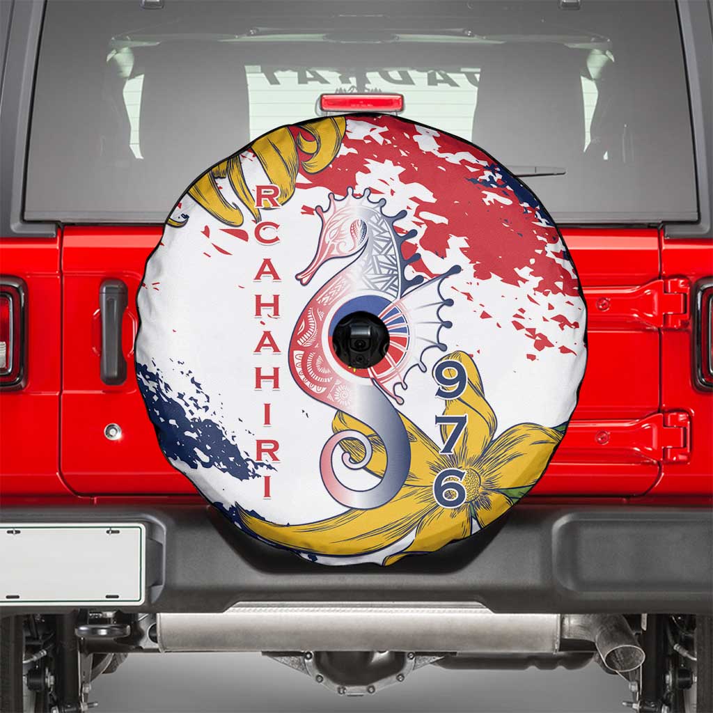Ra Hachiri 976 Spare Tire Cover Mayotte Map With Ylang Ylang