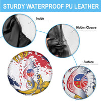 Ra Hachiri 976 Spare Tire Cover Mayotte Map With Ylang Ylang