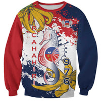 Ra Hachiri 976 Sweatshirt Mayotte Map With Ylang Ylang