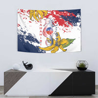 Ra Hachiri 976 Tapestry Mayotte Map With Ylang Ylang