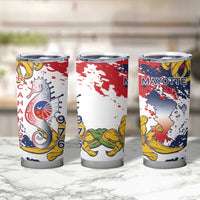 Ra Hachiri 976 Tumbler Cup Mayotte Map With Ylang Ylang