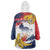 Ra Hachiri 976 Wearable Blanket Hoodie Mayotte Map With Ylang Ylang
