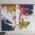 Ra Hachiri 976 Window Curtain Mayotte Map With Ylang Ylang
