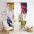 Ra Hachiri 976 Window Curtain Mayotte Map With Ylang Ylang