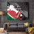 Custom Kenya Rugby Sevens Tapestry African Pattern - Grunge Style - Wonder Print Shop